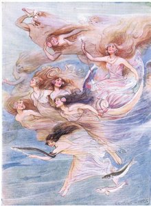 女王Galatea，由英雄乔治艾伦和Unwin 1929年出版 作者 乔治·索珀