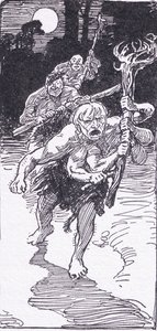 当他们躺着睡觉时，从乔治艾伦和1929年的Unwin出版的“英雄”中找到了可怕的男人 作者 乔治·索珀