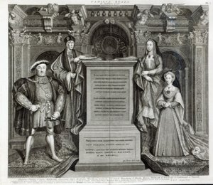Familia Regia，或亨利八世家族，1742年 作者 乔治·维尔图