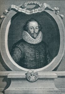 威廉·莎士比亚（William Shakespeare）1564-1616，英国诗人和剧作家，1721年，1913年