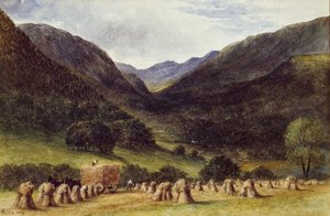 收割时间，北威尔士克拉芬特湖，1869年