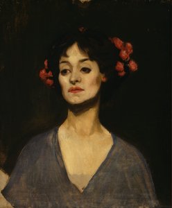 一位女士的画像（舞者）