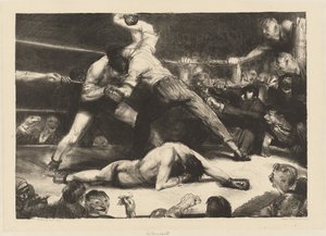 敲门砖》，1921年。 作者 乔治·韦斯利·贝洛斯