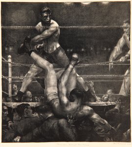 登普西穿越绳索，1923-24 作者 乔治·韦斯利·贝洛斯