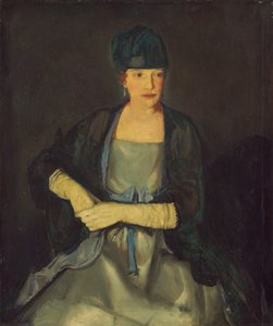 莫德-默里-戴尔 切斯特-戴尔夫人，1919年。 作者 乔治·韦斯利·贝洛斯