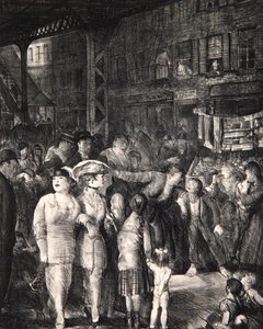 The Street，1917 作者 乔治·韦斯利·贝洛斯