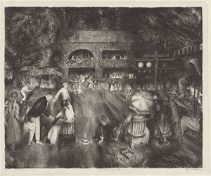 锦标赛》，1920年。 作者 乔治·韦斯利·贝洛斯