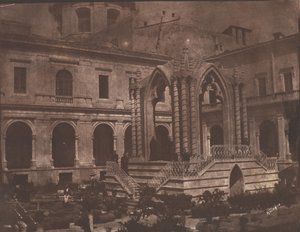 本笃会修道院，卡塔尼亚，1846年。 作者 乔治·威尔逊·布里奇斯