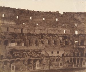 罗马斗兽场，19世纪50年代。 作者 乔治·威尔逊·布里奇斯
