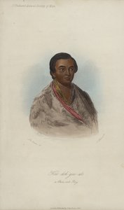 Hee-doh-？gee-ats，Chin-ook Boy（aquatint） 作者 凯特琳之后的乔治