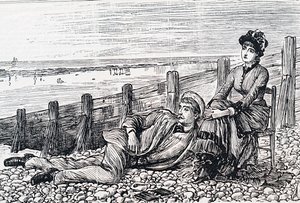 A couple on their honeymoon 作者 乔治·杜莫里耶
