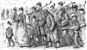 The growing popularity of golf. 作者 乔治·杜莫里耶