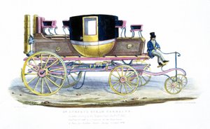 1827年11月6日，Gurneys先生在摄政公园看到了蒸汽车