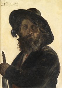旅行者，1879年 作者 乔治·范登博斯