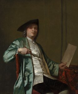 Cornelis Ploos van Amstel的肖像，约1758年