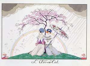亨利·雷德尔 (Henri Reidel) 雕刻的《彩虹》 作者 乔治（后）理发师