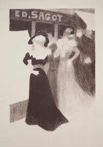 萨戈特的画廊，1898年。
