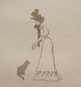 萨戈特的画廊，1898年。