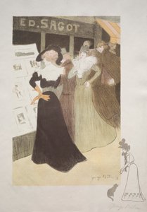 萨戈特的画廊，1898年。