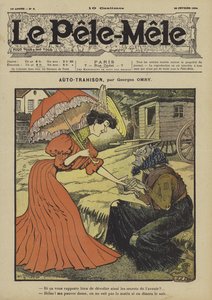 自我背叛。 Pele-Mele的插图，1906年