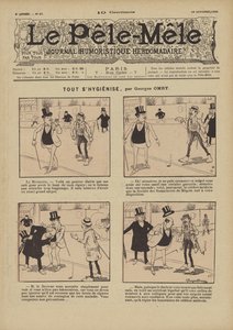 所有的shygienise。 Pele-Mele的插图，1902年