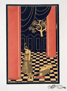 塔玛拉·卡尔萨维纳 (Tamara Karsavina) (1885-1978) 饰演“塔玛尔” 作者 乔治理发师