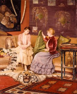 艰难的决定（布面油画）