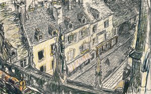 瓦隆大街（Rue De Valogne），c1911 作者 乔治·杜普依斯
