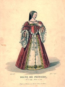 Diane de Poitiers，19世纪初。