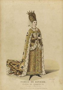 法国王后伊莎贝尔·德·巴维埃尔 (Isabelle de Bavière, ou de Wittelsbach Ingolstadt)
