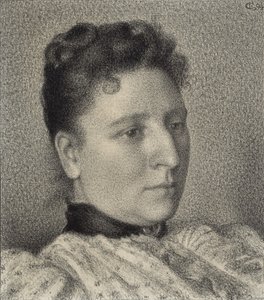 安娜·博克（Anna Boch）肖像，1894年