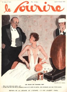 Le Sourire》封面，1929 年 10 月（彩色石印版）