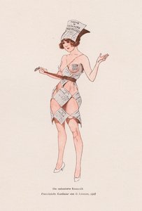 身穿口粮券的妇女 作者 乔治·莱昂内克