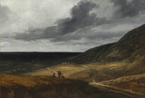 巴黎附近的风景c。 1840年。