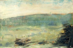 1878或1879年在Saint-Ouen的风景。 作者 乔治·皮埃尔·苏拉特