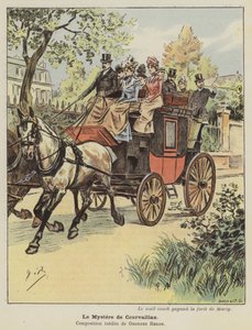 Le Mystere de Courvaillan（彩色石版画）