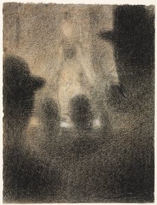 咖啡厅音乐会，1887-1888年。 作者 乔治·苏拉特