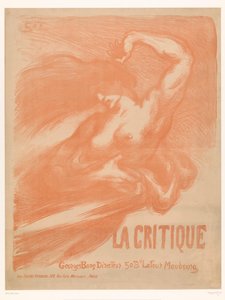 披头散发的裸女
La Critique（物品上的标题） 作者 Georges d'Espagnat (圈子)