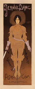 圣女贞德，1896年 作者 乔治·德菲尔