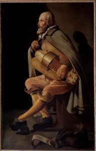 Georges De La Tour (1593-1652) 的绘画 作者 乔治·德拉图尔