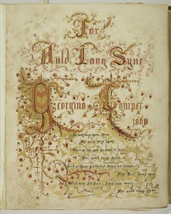 无题》[For Auld Lang Syne]，185568。   作者 乔治娜·考珀