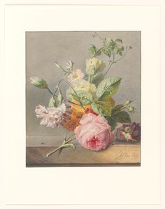 花卉静物
插花 作者 乔治·雅各布斯·约翰内斯·范·奥斯