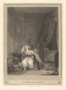 迟来的忏悔 作者 Gerard Rene Le Vilain 在 Nicolas Lavreince 之后