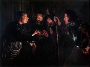 圣彼得的否定》，1620年代。 作者 杰拉德。西格斯