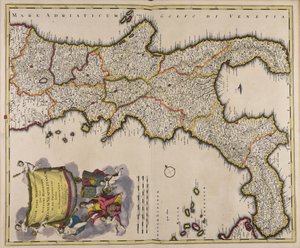 Italiae pars par meridionalis quae nunc sceptri Hispanici regnum Neapolitanum in XII provincias divisum