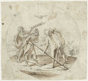 巴黎的判决 作者 Gerard ter Borch (I) (可能)