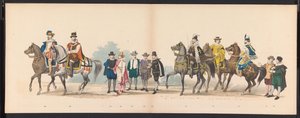 莱顿学生化妆舞会，1875 年（图版 11）
1875 年 6 月 15 日莱顿学生联谊会成员为庆祝莱顿大学建校 300 周年而举行的化妆舞会，描绘了莱顿大学，如图所示。 作者 杰拉杜斯·约翰内斯·博斯