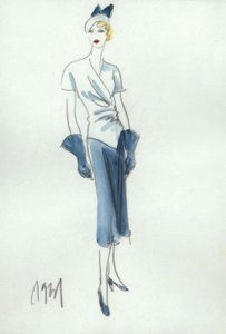 1931年女装时尚，裙子和上衣- G.Hartung