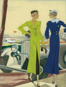 1932年女士时装-汽车夹克- Gerd Hartung