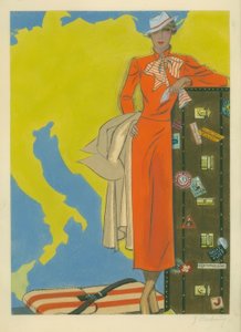 1932年女士时装-旅行装- Gerd Hartung